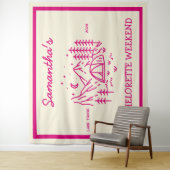 モダンシンプルキャンピング ブライズパーティー ナチュラル タペストリー (インサイチュ)