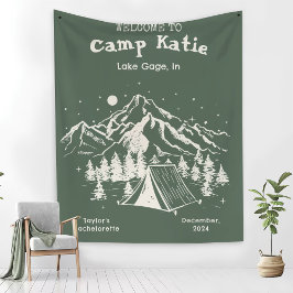 モダンシンプルキャンプバチェロレッテ フリースブランケット