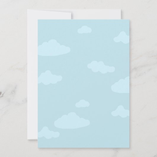 モダンシンプルキュートおもしろいコウジ 案内状 (裏面)