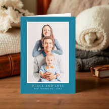 モダンシンプルクリスマスカスタムフォト