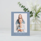 モダンシンプルクリスマスカスタム写真 シーズンカード (スタンド正面)