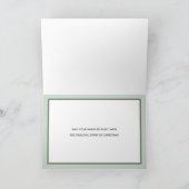 モダンシンプルクリスマス シーズンカード (内部)