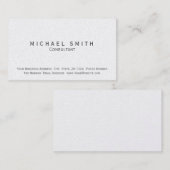 モダンシンプルコンサルタント 名刺 (正面/裏面)