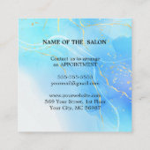 モダンシンプルサロン割引クーポン 割引カード (裏面)