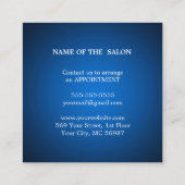 モダンシンプルサロン割引クーポン 割引カード (裏面)