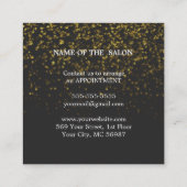 モダンシンプルサロン割引クーポン 割引カード (裏面)