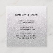 モダンシンプルサロン割引クーポン 割引カード (裏面)