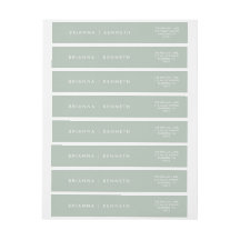 モダンシンプルサージエレガントウェディング