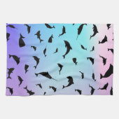 モダンシンプルジンベイジンベイジンコウ キッチンタオル (横)