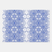 モダンシンプルスタイリッシュ幾何パターン ラッピングペーパーシート (正面2)