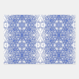 モダンシンプルスタイリッシュ幾何パターン ラッピングペーパーシート