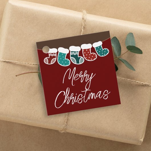 モダンシンプルストッキング フェイバータグ