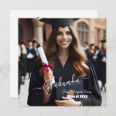 モダンシンプルスペインの平サンキューカード サンキューカード (正面/裏面)