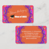 モダンシンプルスペインの 名刺 (正面/裏面)