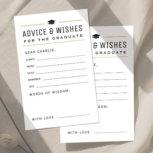 モダンシンプルタイポグラフィアドバイス&ウィッシュ