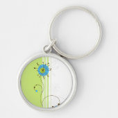 モダンシンプルタイポグラフィ キーホルダー (正面)