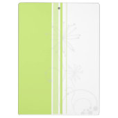 モダンシンプルタイポグラフィ クリップボード (裏面)