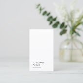 モダンシンプルテンプレートエレガントトレンディープロフェッショナル 名刺 (スタンド正面)