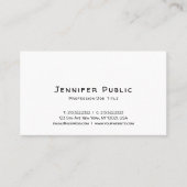 モダンシンプルテンプレートトレンディープロフェッショナル 名刺 (正面)