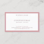 モダンシンプルテンプレートプロフェッショナルの色 名刺 (裏面)