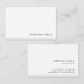 モダンシンプルテンプレートプロフェッショナル 名刺 (正面/裏面)