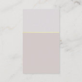 モダンシンプルデザインスタイリッシュプレーントレンディーラグジュアリー 名刺 (裏面)