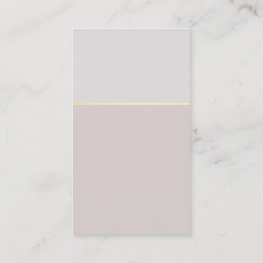 モダンシンプルデザインスタイリッシュプレーントレンディーラグジュアリー 名刺 (裏面)