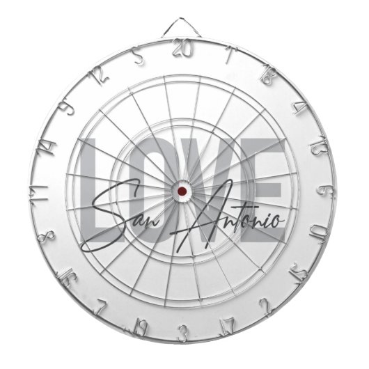 モダンシンプルデザインラブサンカッコいいアントニオ ダーツボード (正面)