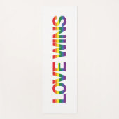 モダンシンプルデザイン愛鮮やか勝ち ヨガマット (正面)