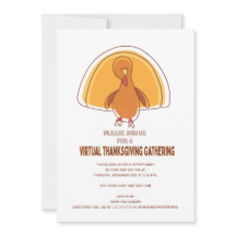 モダンシンプルトルコ仮想感謝祭