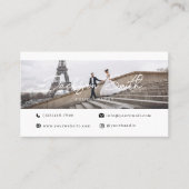 モダンシンプルトレンディー写真コラージュ写真家 名刺 (正面)