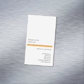 モダンシンプルトレンディー マグネット名刺 (インサイチュ)