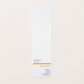 モダンシンプルトレンディー 名刺 (外部フラット)