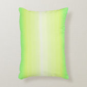 モダンシンプルパステルグリーンブルーカラフルグラデーション アクセントクッション (正面(垂直))