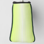 モダンシンプルパステルグリーンブルーカラフルグラデーション ゴルフヘッドカバー (回転90)