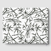 モダンシンプルパーソナライズされた寿司誕生会 ゲストブック (裏面)