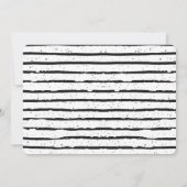 モダンシンプルパーティー動物招待状 (裏面)