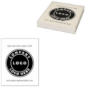 モダンシンプルビジネスのロゴとWebサイカスタムト ラバースタンプ (押印)