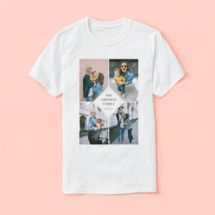 モダンシンプルフォトコラージュ Tシャツ