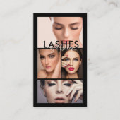 モダンシンプルフォーマル白黒 名刺 (正面)