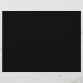 モダンシンプルフォーマルBlack QR Scan to Pay Sign (裏面)