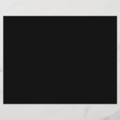 モダンシンプルフォーマルBlack QR Scan to Pay Sign (裏面)