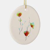 モダンシンプルフローラフラワーオータムアート セラミックオーナメント (右)