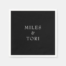 モダンシンプルブ結婚ラック スタンダードカクテルナプキン