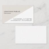 モダンシンプルプエレガントレーンプロフェッショナルデザイン 名刺 (正面/裏面)