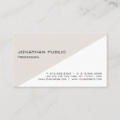 モダンシンプルプエレガントレーンプロフェッショナルデザイン 名刺 (正面)