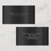 モダンシンプルプレーンプロフェッショナル 名刺 (正面/裏面)