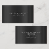 モダンシンプルプレーンプロフェッショナル 名刺 (正面/裏面)