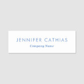 モダンシンプルプロフェッショナル名タグ 名札 (正面)