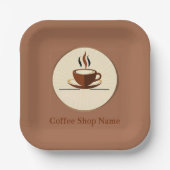 モダンシンプルプロフェッショナル店 ペーパープレート (正面)